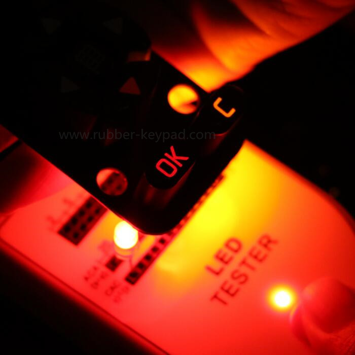 Customize Laser Cutting Rubber Button Pad
