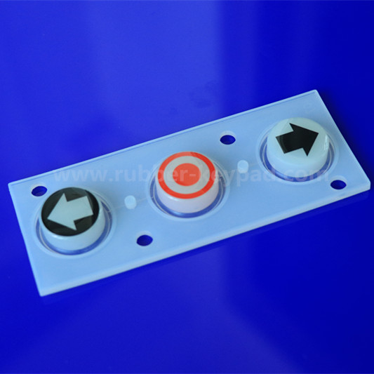Epoxy Coated Silicone Rubber Keyboard