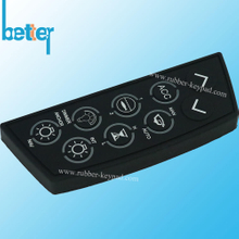 PU Coated Silicone Rubber Keypad