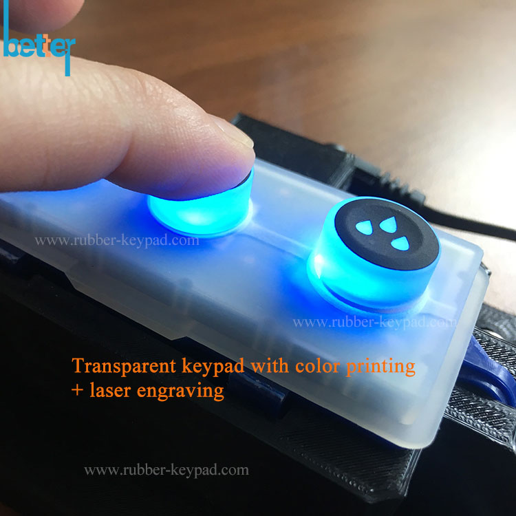 Laser Cutting Rubber Keypad