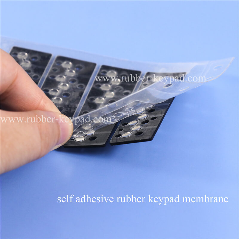 Back Self Adhesive Rubber Pad Buttons from China Manufacturer