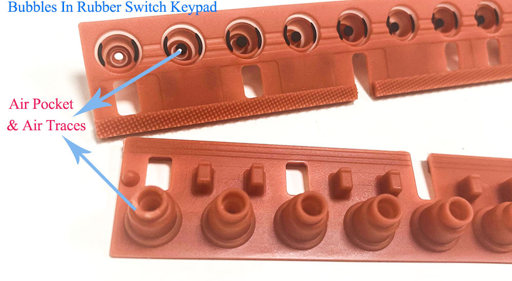 The Causes And Solutions Of Bubble Formation In Rubber Switch Keypad