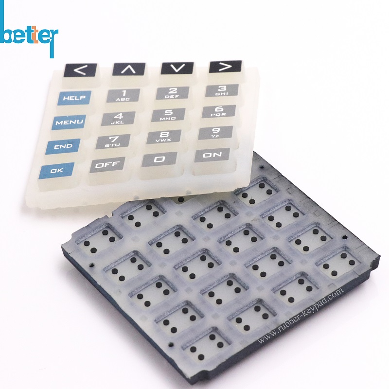 Different Conductive Silicone Rubber Keyboard Design Guide