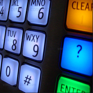 Custom Silk Screen Printing Silicone Rubber Keypad